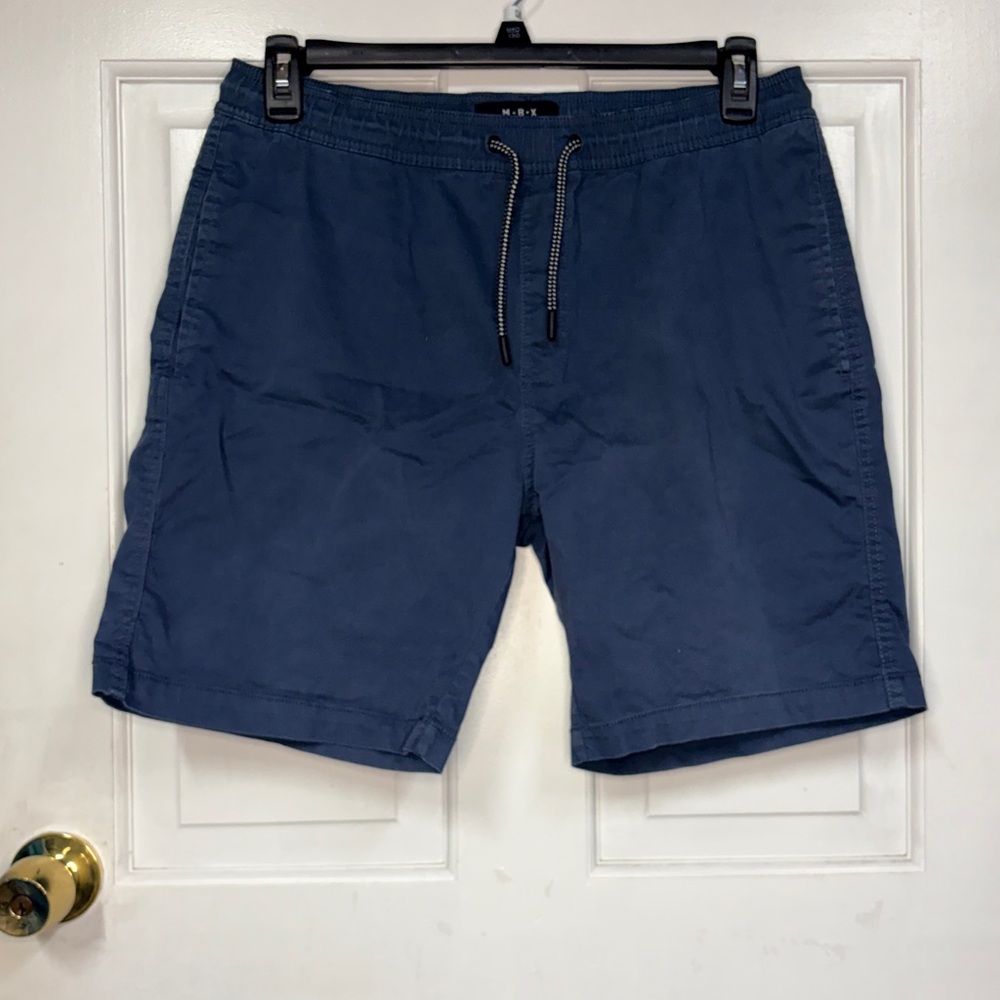 Men's Blue Casual Shorts